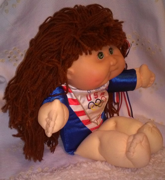 Cabbage Patch Doll CPK Olympikids Gymnastics USA 1996 Modern (1990Now)