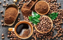 Organic Arabica Coffea Dark Roasted Black Coffee Powder From Sri Lanka - $5.34+