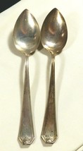 Set of 2 Vintage  Gorham Whiting Madam Morris Sterling Silver Fruit Spoons - $84.15