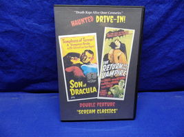 Horror DVD: Double Feature &quot;Son Of Dracula/The Return Of The Vampire (1943) - $13.95