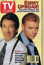 ORIGINAL Vintage TV Guide Sep 10 1994 No Label Tim Allen David Caruso