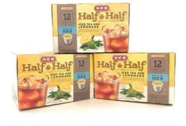 Half & Half Ice Tea and Lemonade Brew Over Ice - Single Serve K Cups (3 Pack)  - $41.58