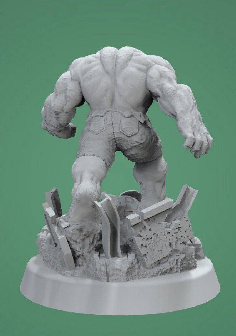 200mm 3D Print Superhero Model Kit Hulk Unpainted - Other Models &amp; Kits