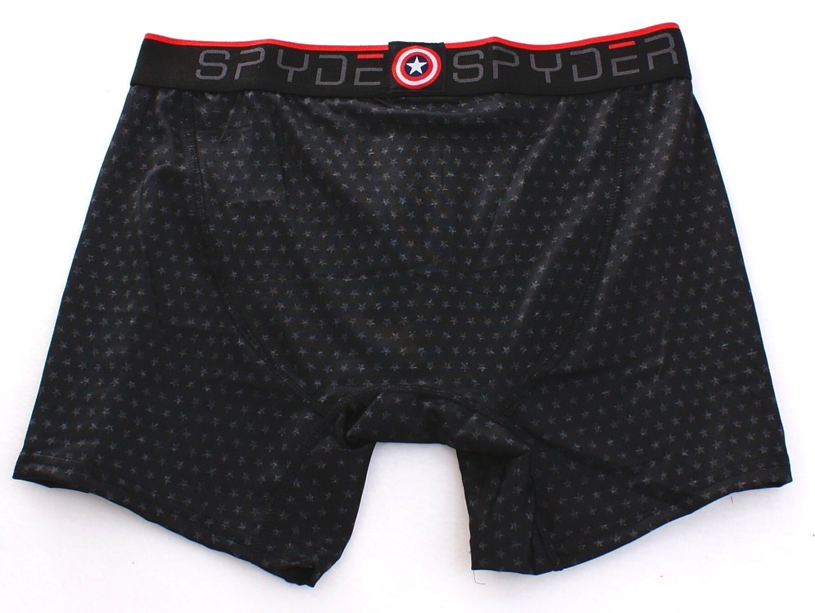 Spyder Performance Captain America Boxer Brief Underwear 3 in Package