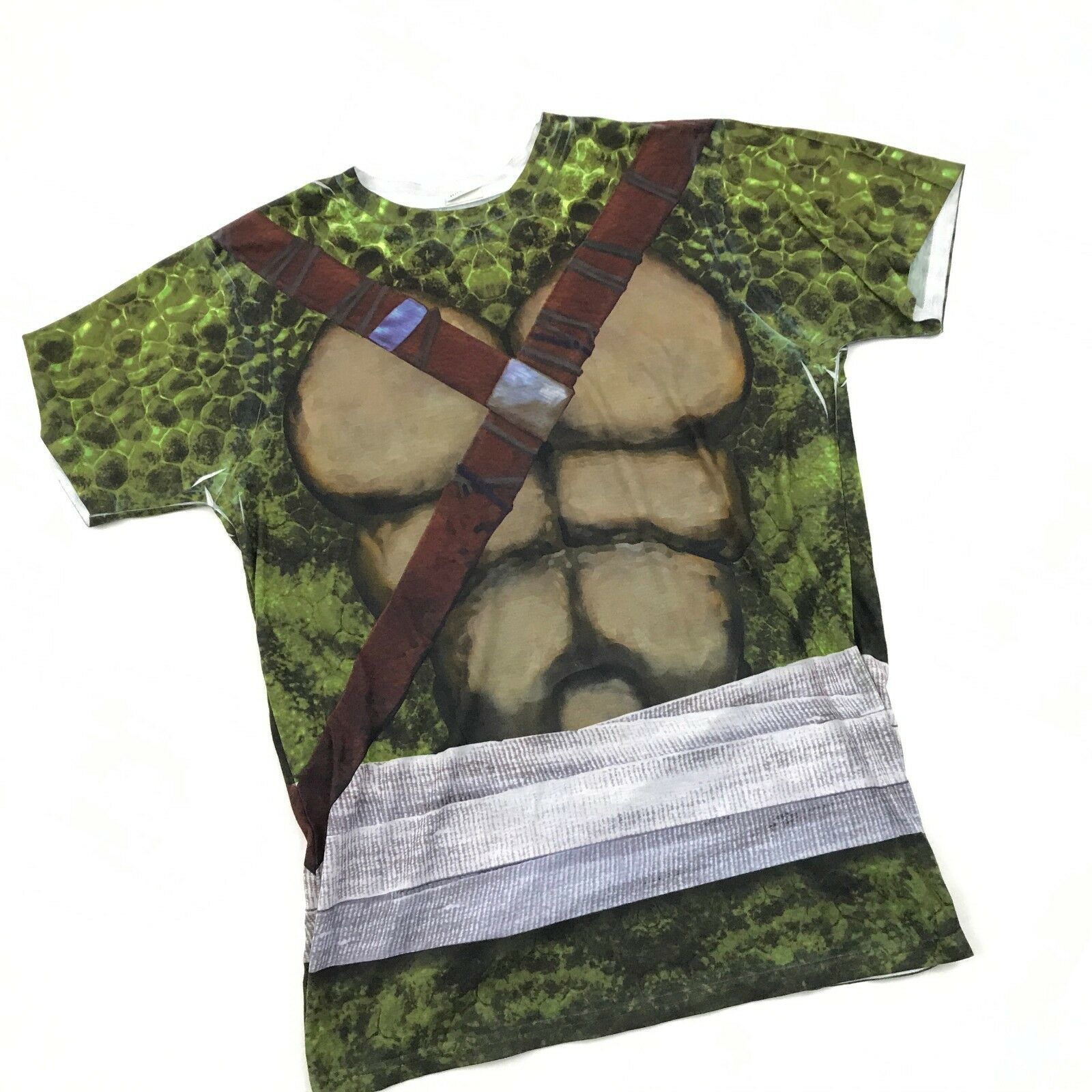 TMNT Leonardo Turtle Shell Shirt Size Med TEENAGE MUTANT NINJA TURTLES