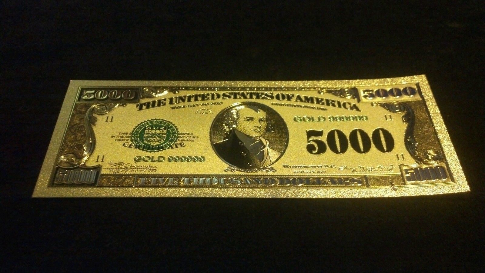 /<X3 BILLS*MINT GEM/>1899 /"GOLD/"$10 BISON GOLD CERTIFICATE Rep*Banknotes~STUNNING!