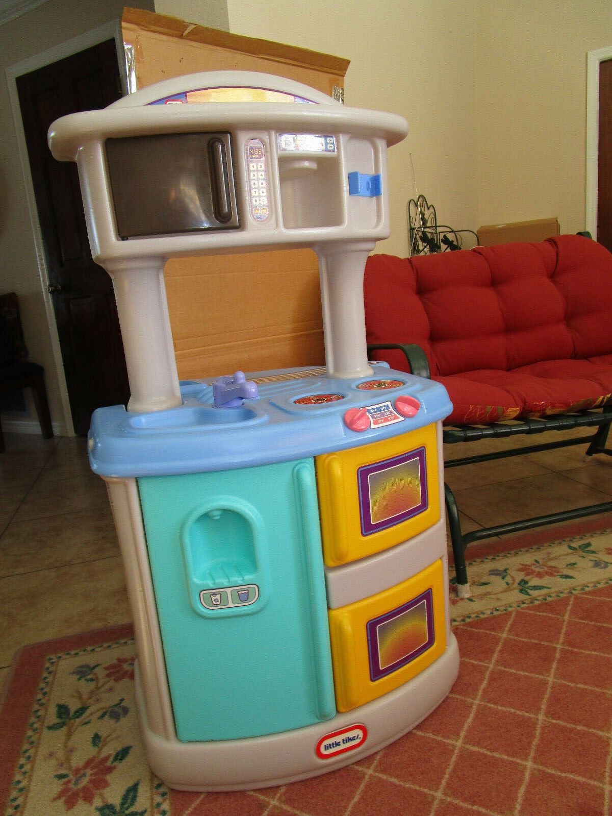 little tikes kitchen with ironing board