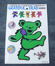Grateful Dead Dancing Bears Outside Window Sticker Set Deadhead  Car Decal - $5.99