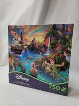 Thomas Kinkade Disney Peter Pan Jigsaw Puzzle, 750 Pieces NEW - $11.88