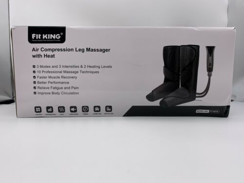 Fit King Air Compression Full Leg Foot Calf Heat Massager FT-057A ...