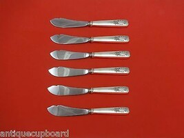 Madam Jumel by Whiting Sterling Silver Trout Knife Set 6pc. HHWS  Custom 7 1/2" - $414.81