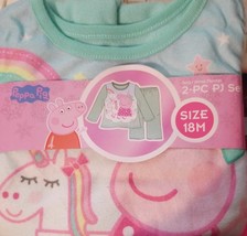 Peppa Pig Girl Funnel Pajamas 2pc Set 18M (TUB C-7) - $23.36
