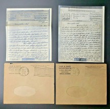 1945 War Navy Department V Mail Letters Navy Sgt Parents Willisville IL ... - $24.99