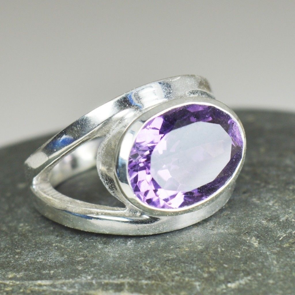 genuine amethyst gemstone