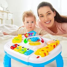 3-in-1 Activity Table  -  Musical Toy  -  Early Educational Activity Table for T image 2
