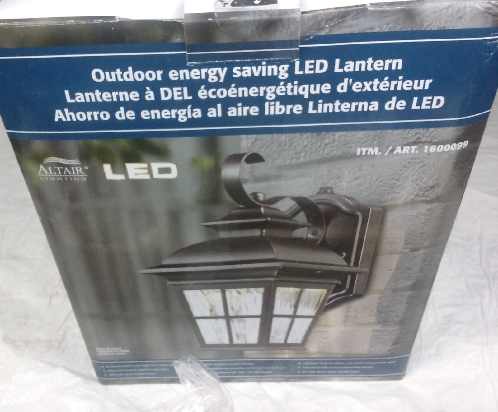 Altair AL2165 Outdoor Wall Fixture Energy Saving LED Lantern Lighting