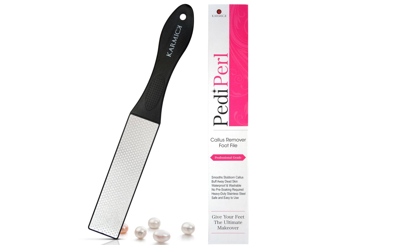 Pedicure Foot File Callus Remover Professional Grater Foot Rasp Black