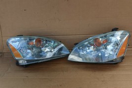 03-04 Nissan Altima Xenon HID Headlight Head Light Lamps Set L&R - POLISHED