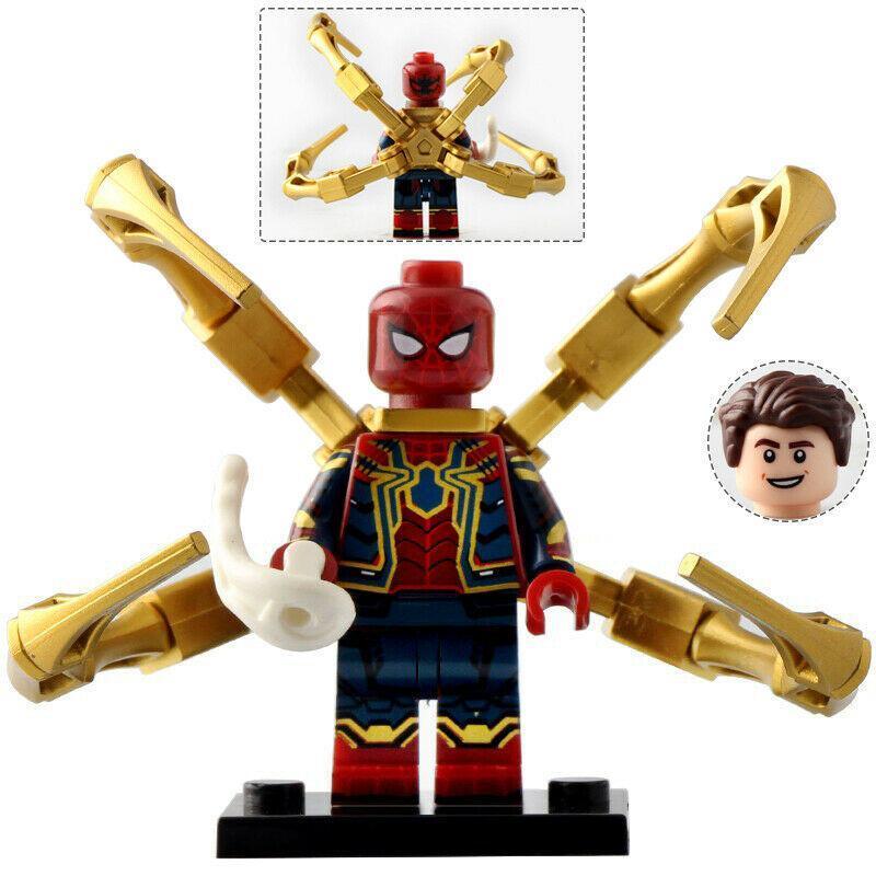 Iron-Spider Spiderman (Instant-Kill Mode) Marvel Endgame Minifigure ...