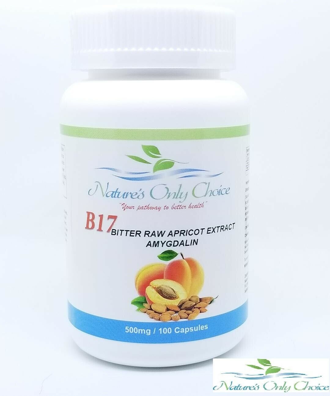 The Real Vitamin B17 500mgs of Pure 99.9% B17 from Organic Apricot USA