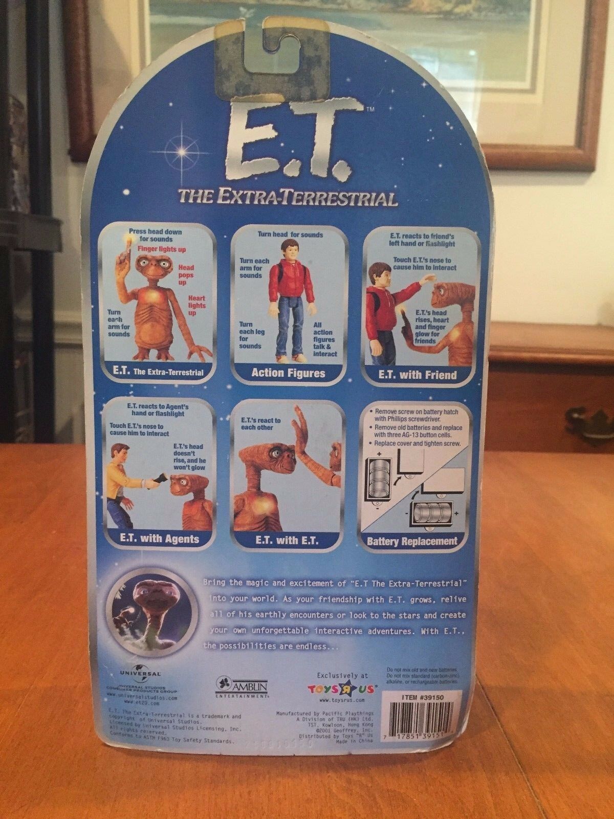 et the extra terrestrial action figure