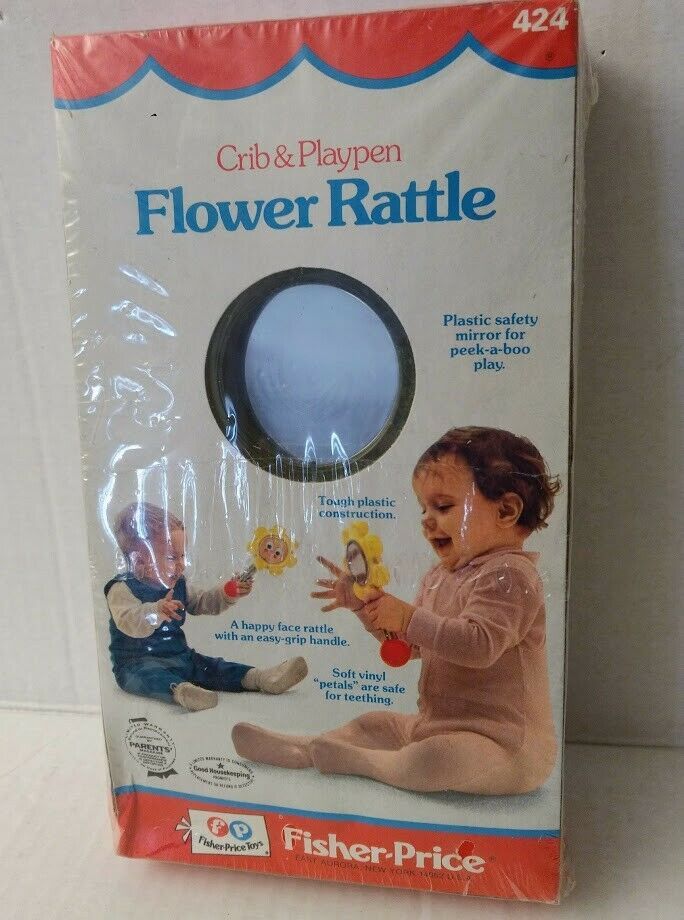 fisher price flower rattle