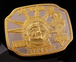  Statue of Liberty Buckle - Patriot BUCKLE-  Vintage God Bless AMERICA C... - $70.00