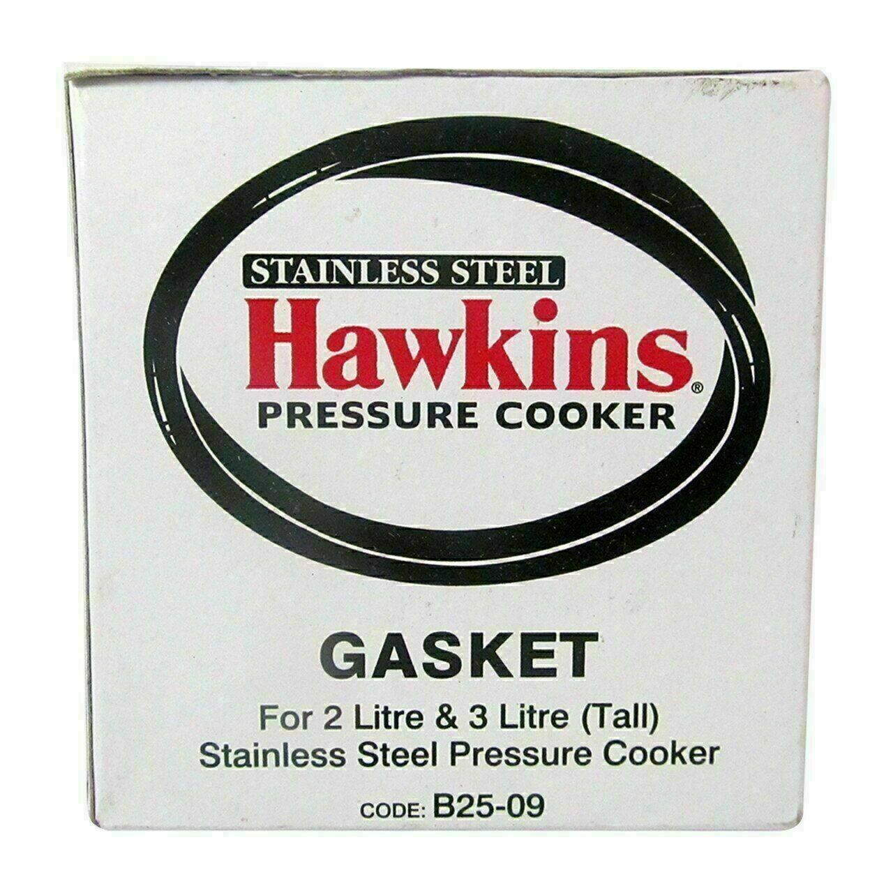 Hawkins Pressure Cooker Gasket 2 & 3 Litre Tall Stainless Steel B2509