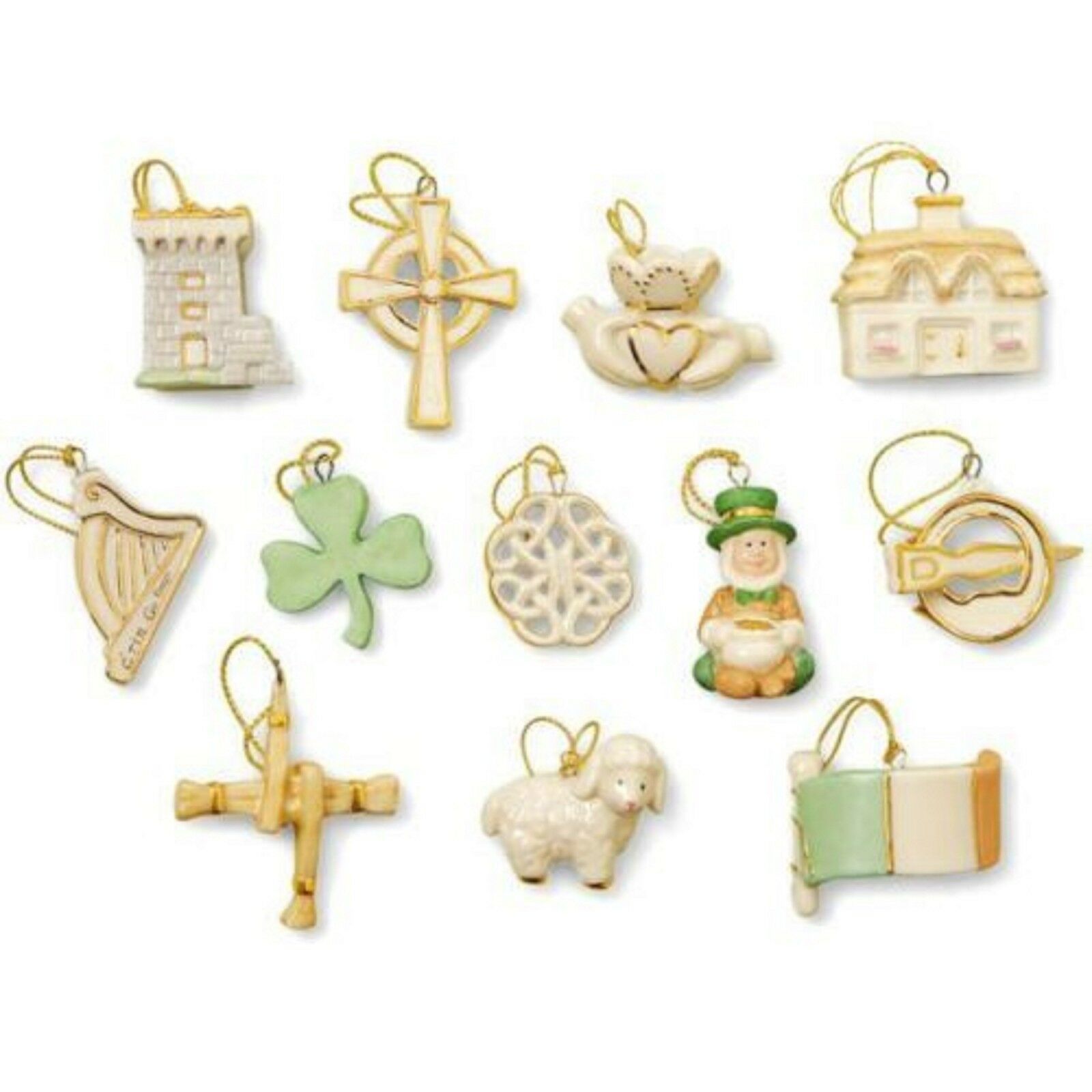 Lenox Miniature Tree Ornaments 18 Sets Happy and similar items