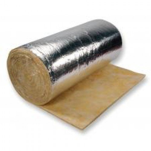 Duct Foil wrap FSK Insulation, R123.5"x 48", Roll 50 ft. Other