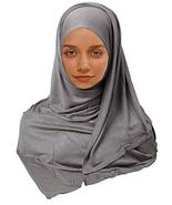 TheHijabStore.com Glitter Stretch Jersey Viscose Hijab Taupe - $18.61