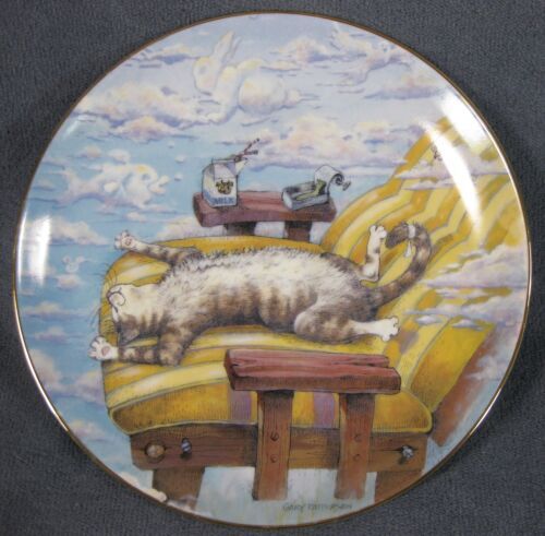 Primary image for Cat Day Afternoon Collector Plate Gary Patterson Comical Cats Danbury Mint