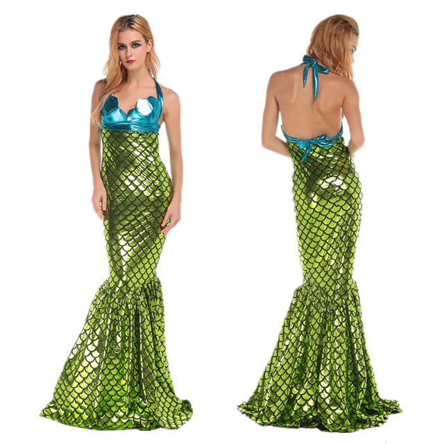 Adult Sexy Mermaid Halloween Costume Women