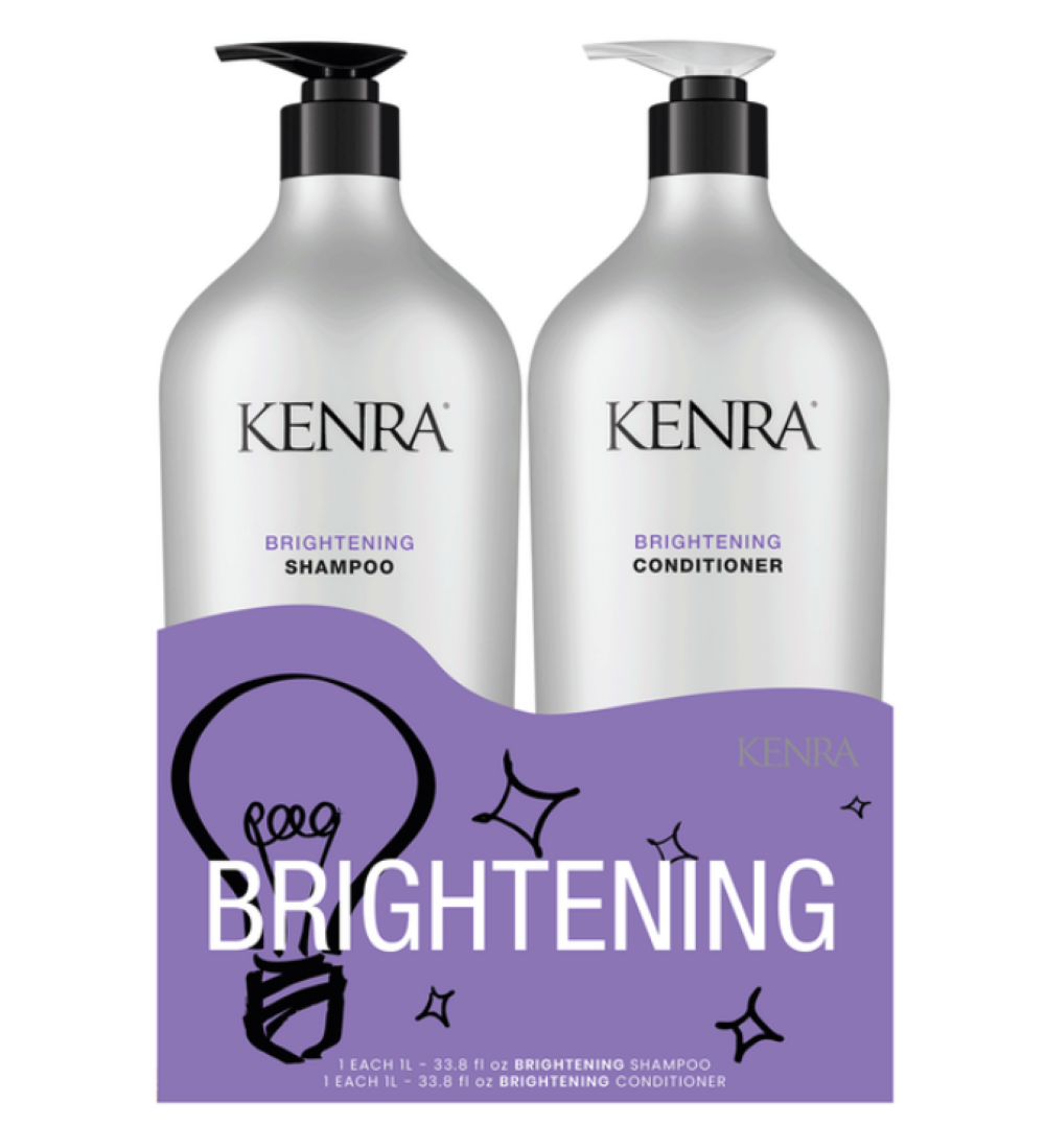 Kenra Brightening Shampoo and Conditioner Liter Duo Kenra
