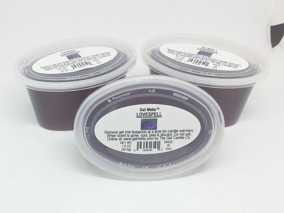 Love Spell Inspired scented Gel Melts™ for warmers - 3 pack - $5.95