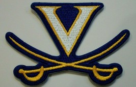 Virginia Cavaliers~Embroidered PATCH~3 3/8" x 2 1/2"~Iron or Sew~NCAA  - $4.55