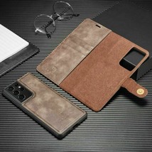 For Samsung S21 S20 FE S10 Ultra Plus Leather Case Wallet Magnetic Flip ... - $62.34