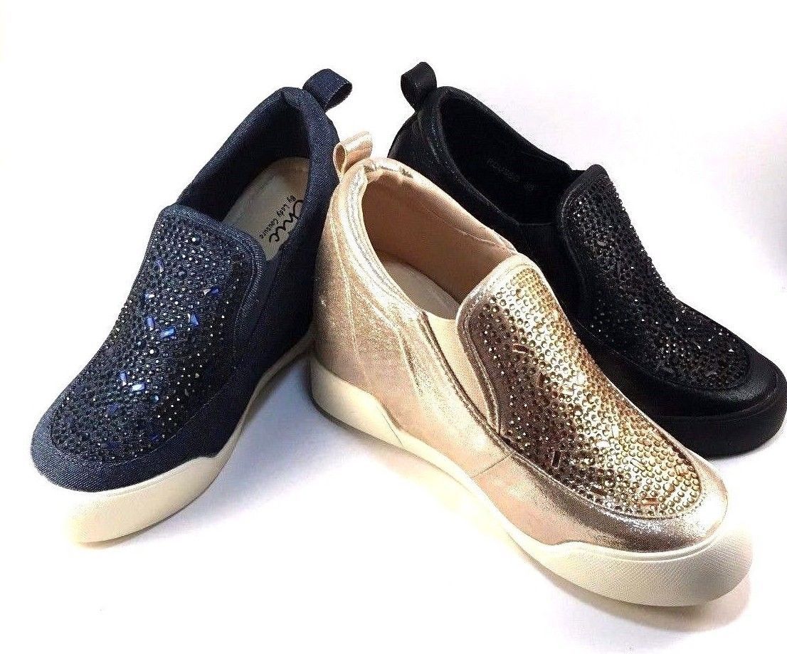 Image of Chic By Lady Couture Rousso Wedge Pull On Sneakers Choose Sz/Color