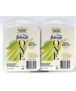 2 Febreze One 2.75 Oz Lemongrass &amp; Ginger No Artificial Perfumes 6 Soy W... - $18.99