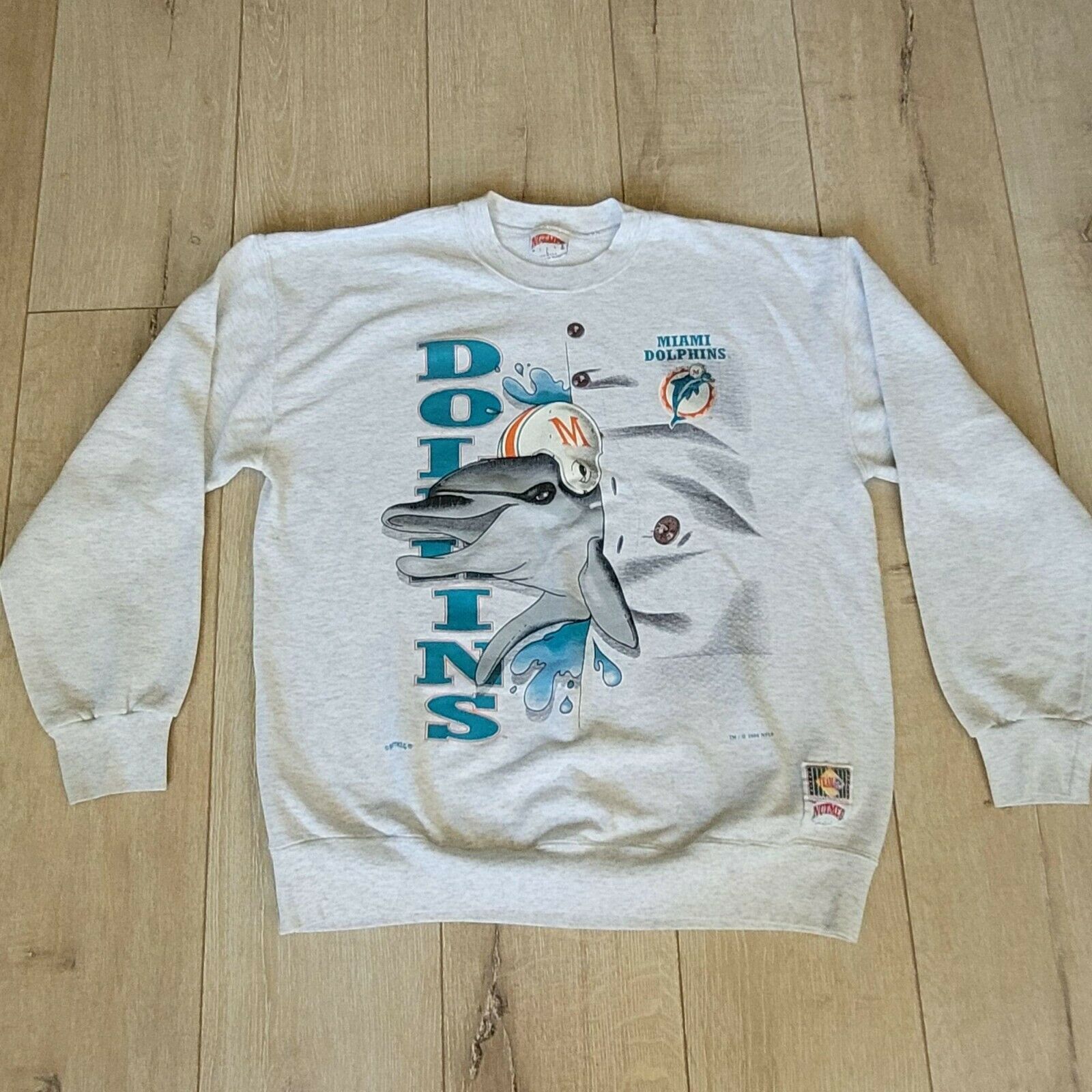 vintage dolphins sweatshirt
