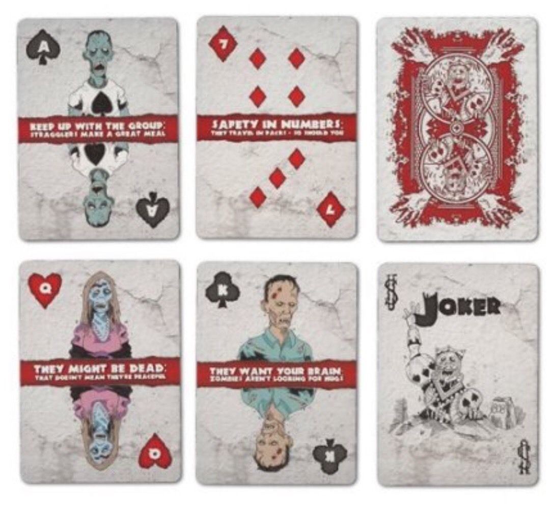 Bicycle zombie cards hot sale