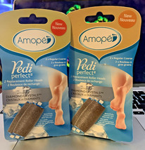 Amope Pedi Perfect Electronic Foot File Mixed Refills, Regular & Extra  Coarse, 2 Count 