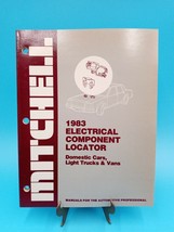1983 Mitchell domestic car truck vans electrical component locator manual - $10.97