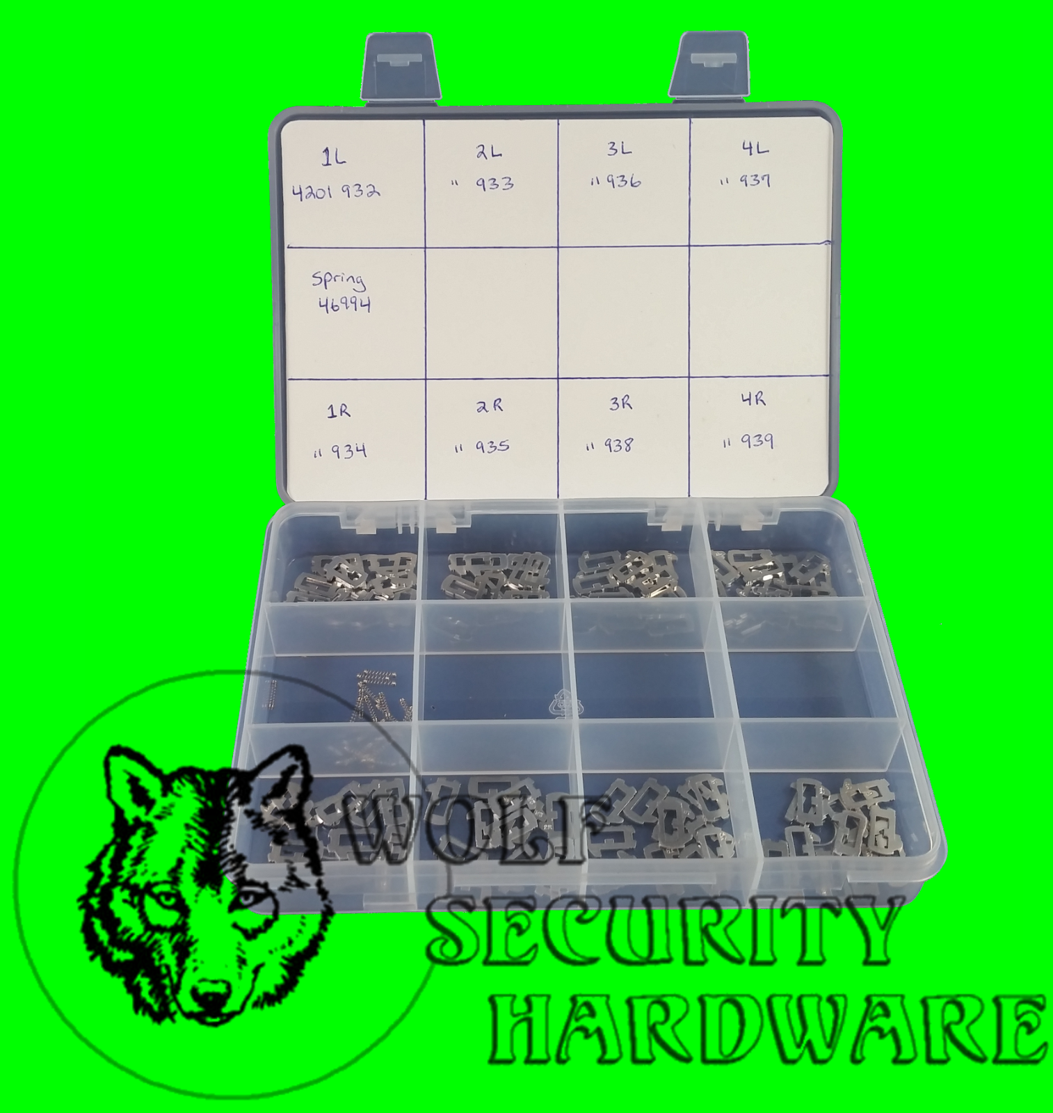 GM Side Mill Laser Tumbler Wafer Spring Pin Pinning Rekey Kit Ignition