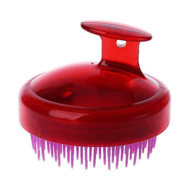 Scalp Massager Anti Dandruff Shampoo Brush Head Hair Loss Prevention ...