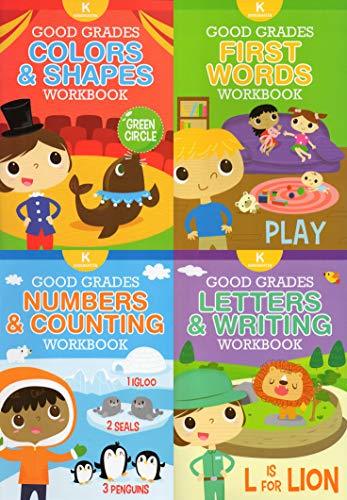 Good Grades Kindergarten Educational Workbooks Numbers & Counting ...