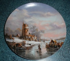 REFRESHMENTS WINTER FEST By Ludwig Muninger Collectible Plate #22-F82-6.... - $17.45