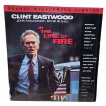 "In the Line of Fire" Deluxe Widescreen Edition Laserdisc LD - Clint Eastwood