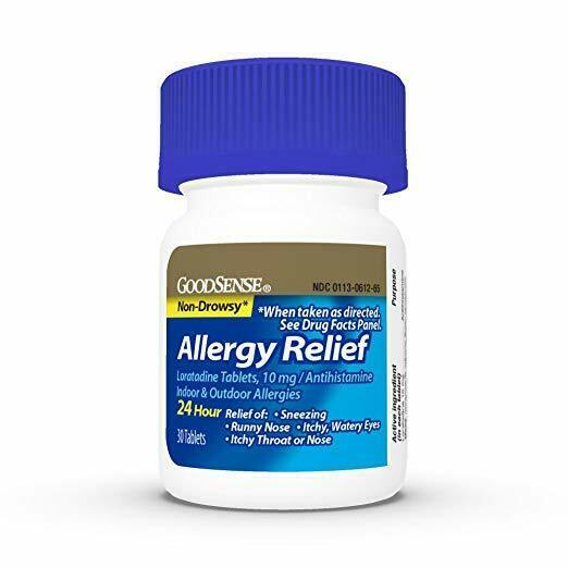 Best Non Drowsy Allergy Medicine Pills Goodsense Medication Relief All   S L1600 