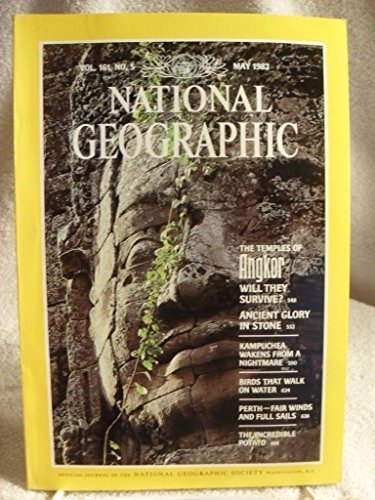 rare-national-geographic-magazine-may-1982-angkor-temples-kamuchea
